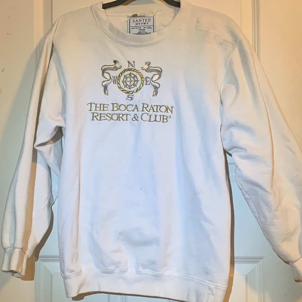 Boca Raton vintage crew neck!